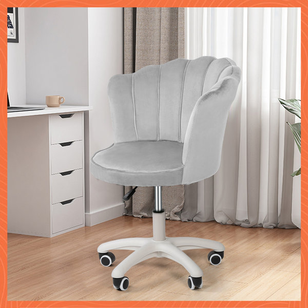 Mercer41 Gedeus Velvet Task Chair Wayfair